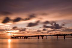 Seebrücke Boltenhagen bei Sonnenaufgang