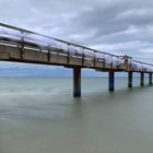 Seebrücke Boltenhagen mit frischer Wäsche