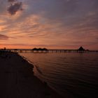 Seebrücke Heringsdorf - Sonnenuntergang 