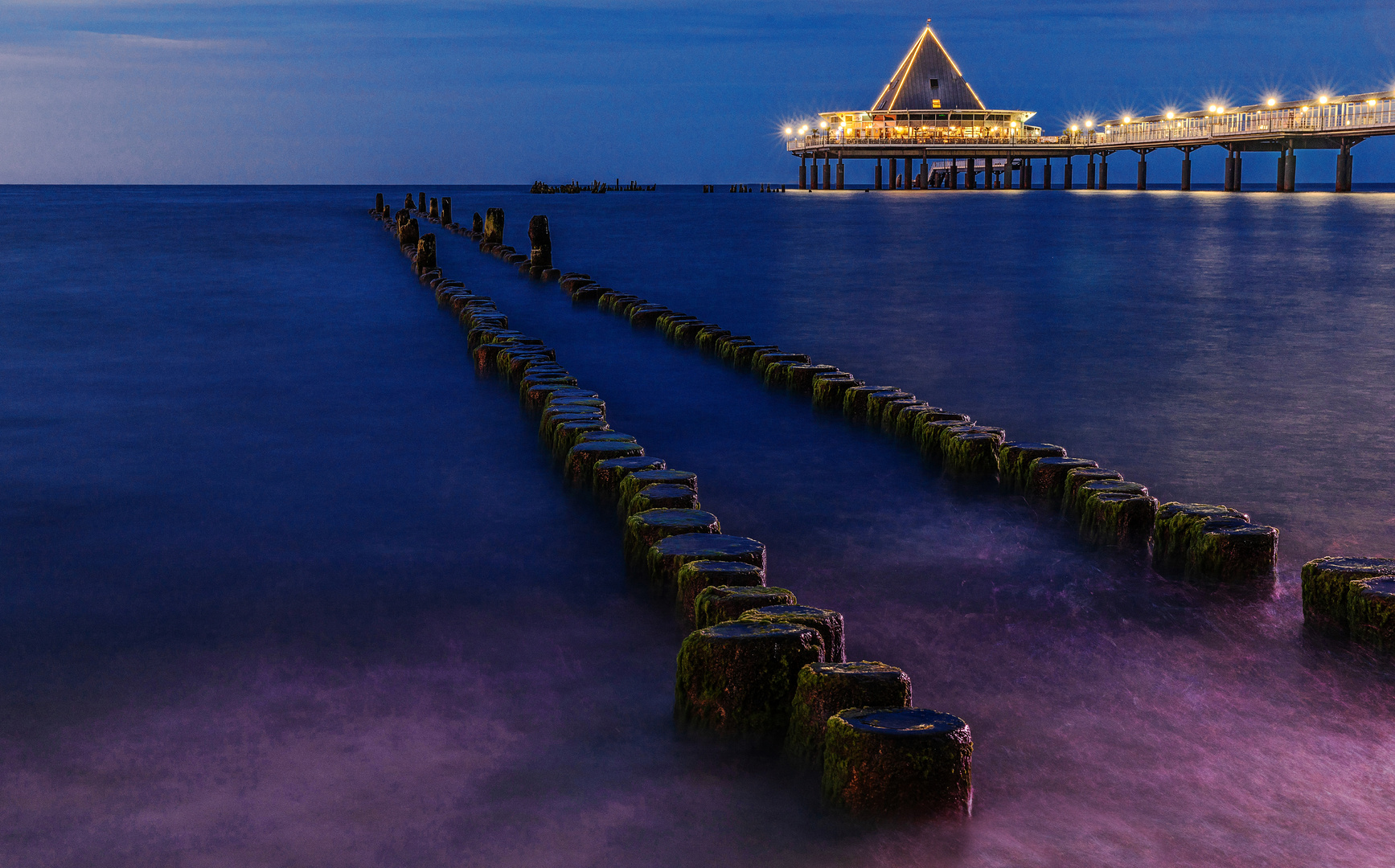Seebrücke Heringsdorf/Usedom II Foto & Bild | architektur, deutschland, europe Bilder auf ...