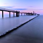 Seebrücke im Abendlicht