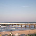 Seebrücke im Licht der Abendsonne ----- Timmendorfer Strand (Ostsee)