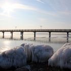 Seebrücke im Winter