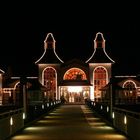 Seebrücke in der Nacht