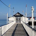 Seebrücke in San Petro Spanien