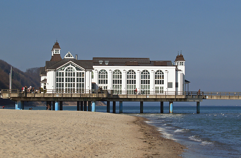 Seebrücke in Sellin auf Rügen 1