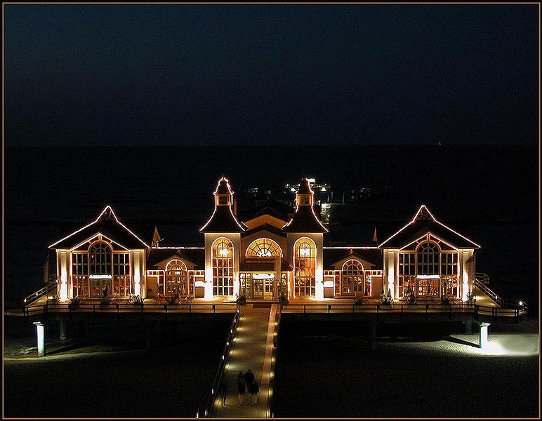 Seebrücke in Sellin auf Rügen