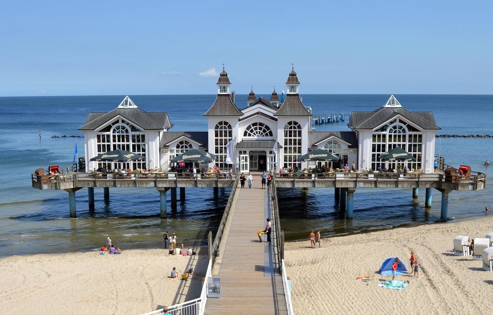 Seebrücke in Sellin auf Rügen