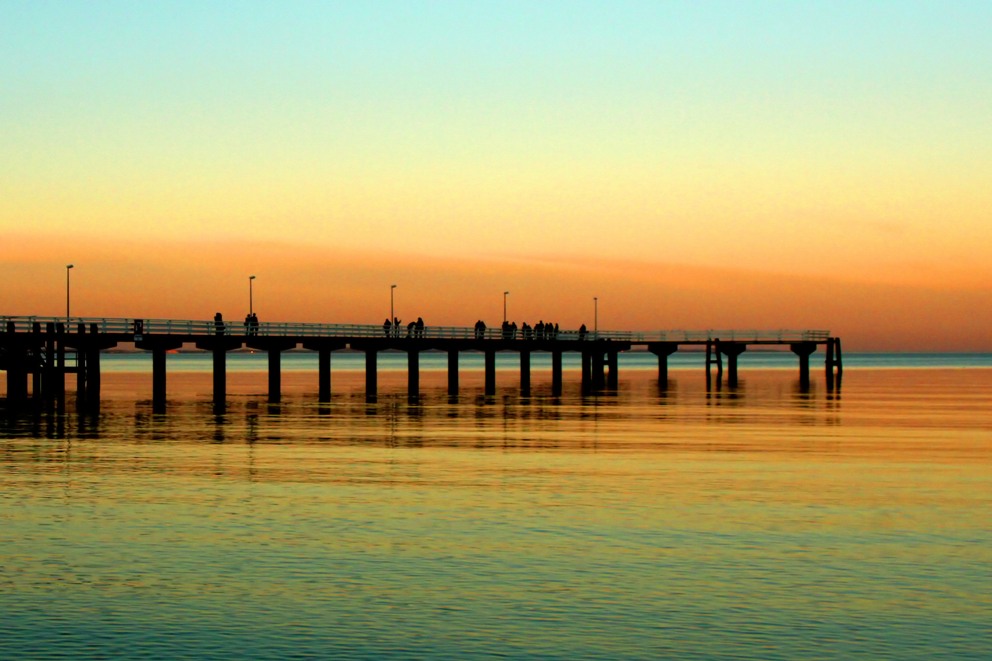 Seebrücke in Timmendorf