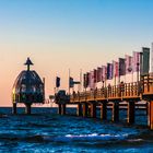 Seebrücke in Zingst mit Tauchgondel