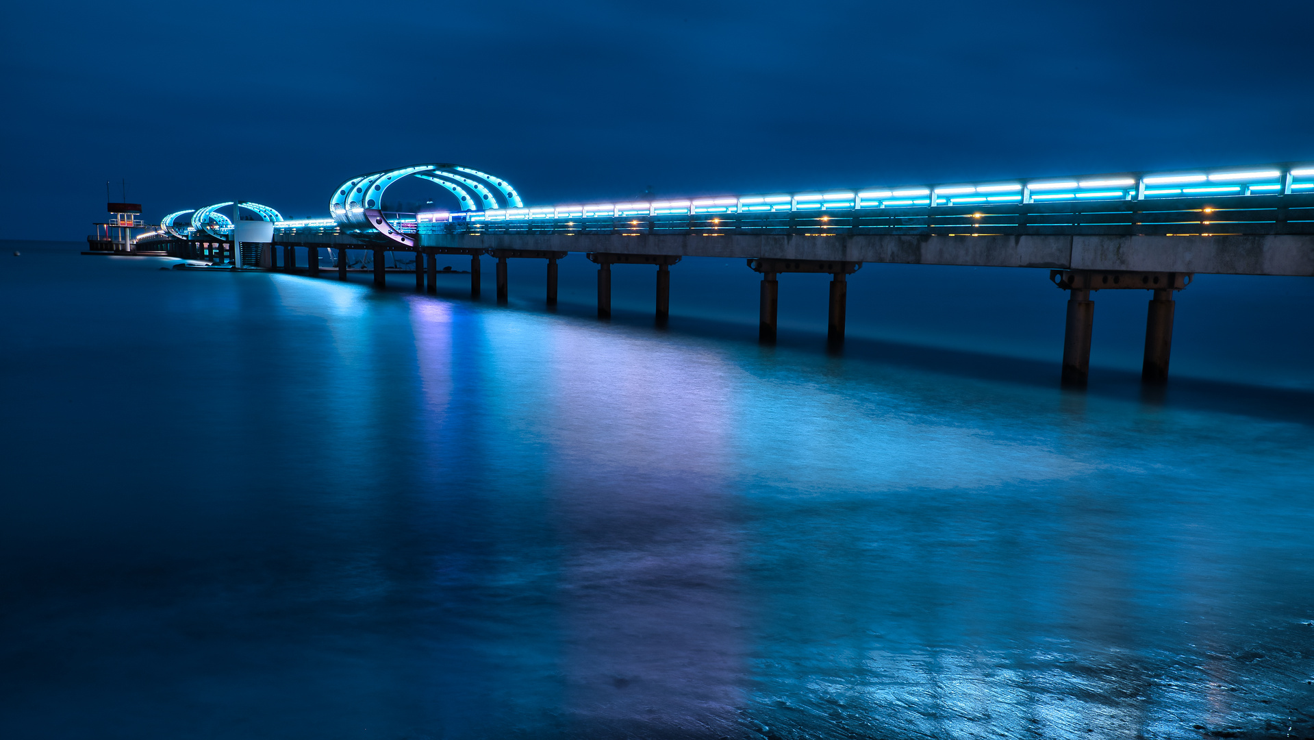 Seebrücke Kellenhusen ( Ostsee )