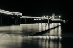  Seebrücke Koserow bei Nacht 