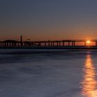 Seebrücke Koserow im Sonnenaufgang