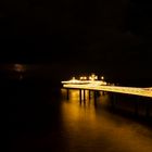 Seebrücke Koserow nach einem Gewitter.