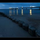 Seebrücke Koserow vor Sonnenaufgang