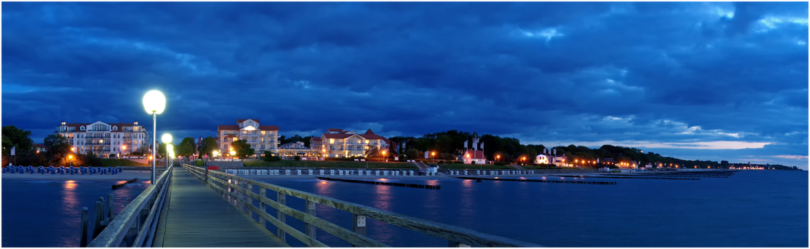 Seebrücke Kühlungsborn im Panorama...