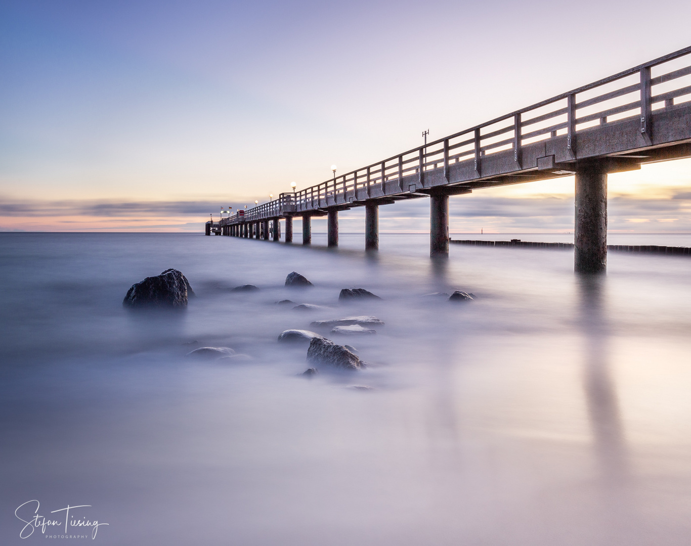 Seebrücke Kühlungsborn Sunrise