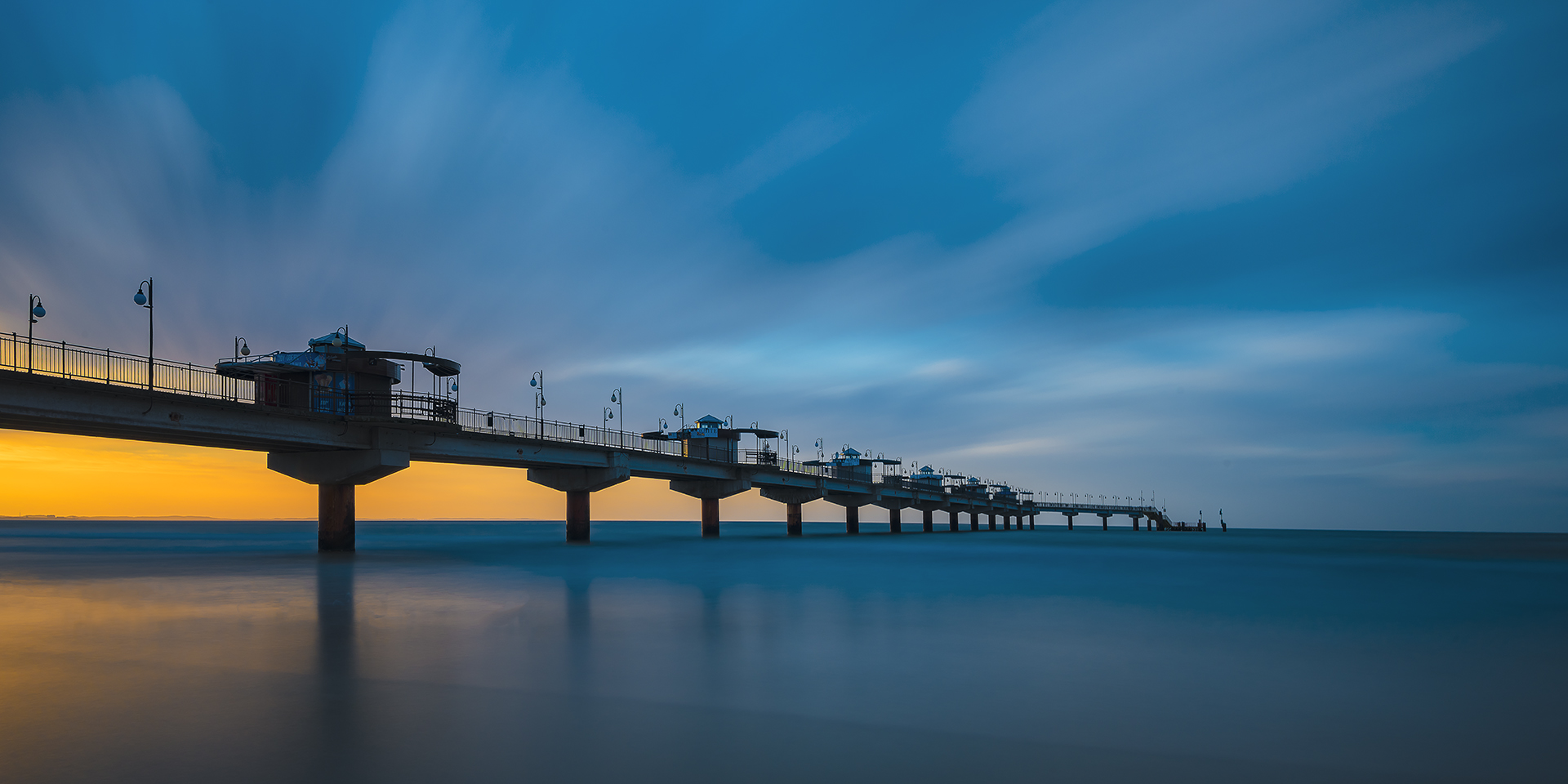 Seebrücke Misdroy, Polen