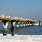 Seebrücke mit Söckchen