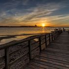 Seebrücke Niendorf Hafen - Sonnenuntergang