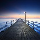 Seebrücke Niendorf Ostsee aus dem letzten Jahr Frühstimmung