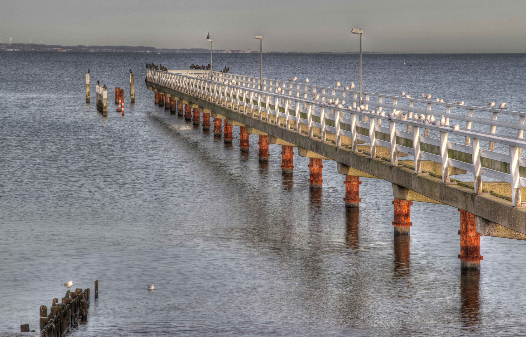 Seebrücke -offen- HDR