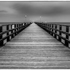 Seebrücke Prerow im Herbst