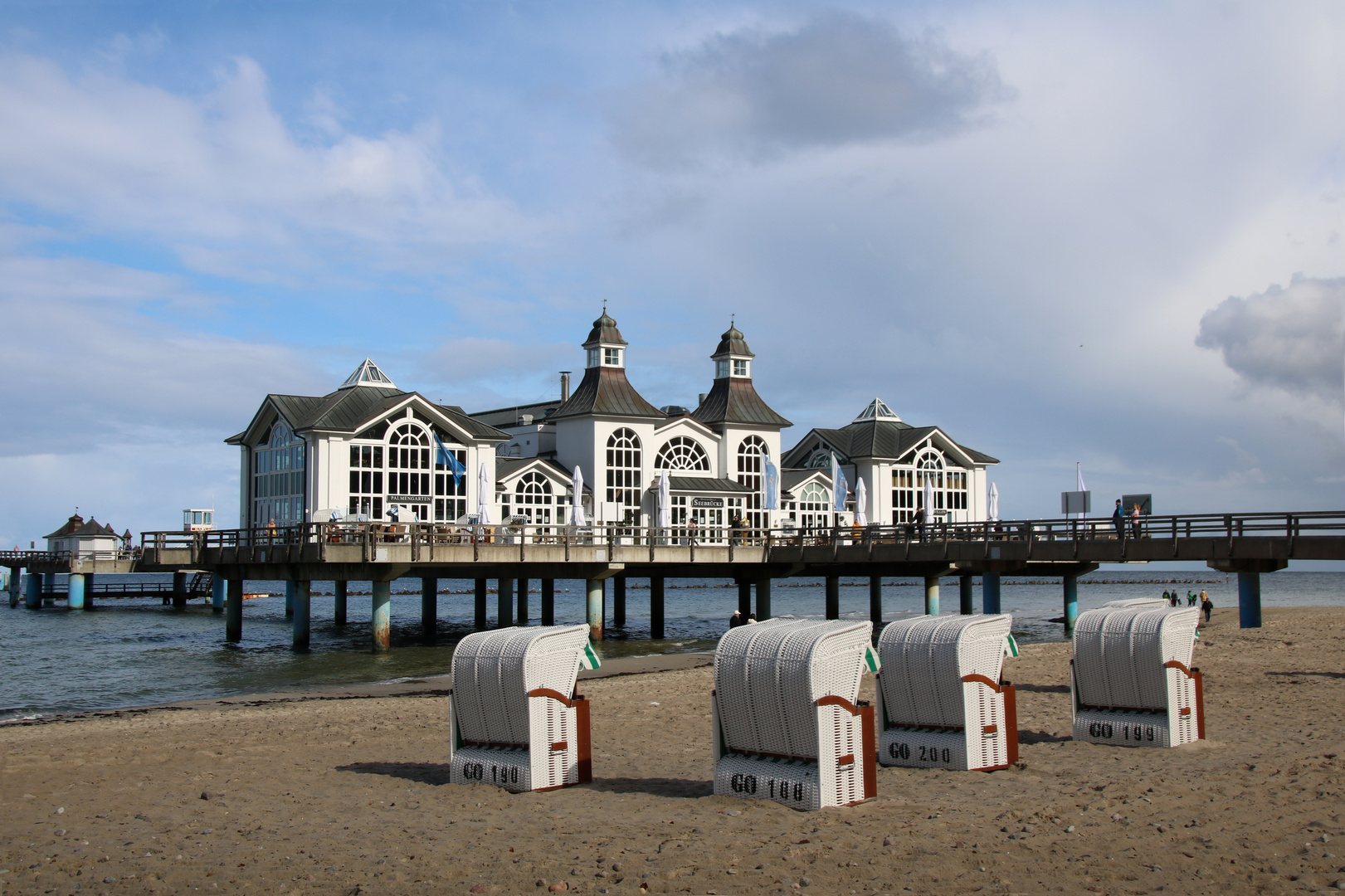 Seebrücke Sellin auf Rügen