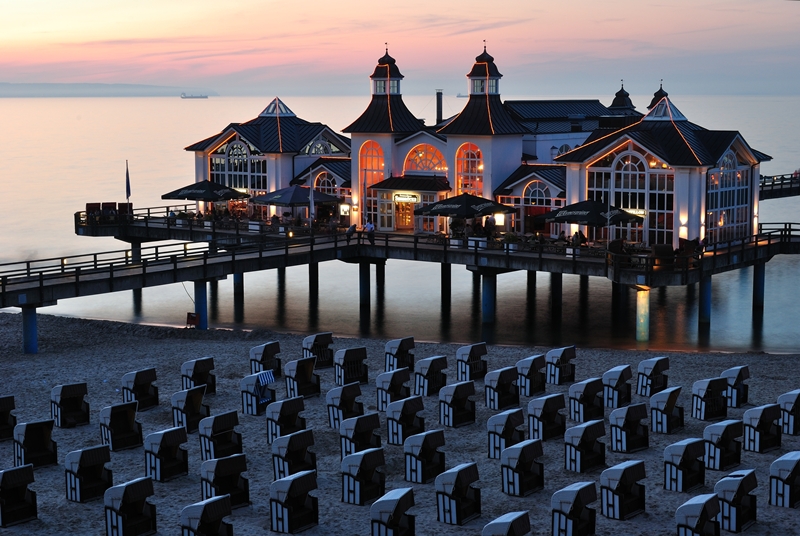 Seebrücke Sellin auf Rügen