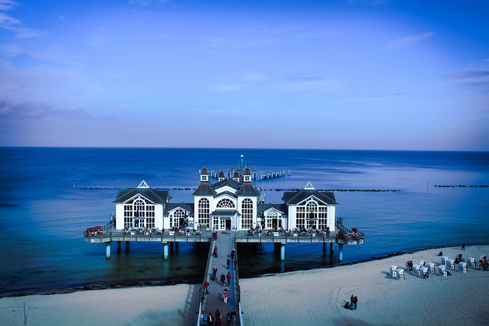 Seebrücke Sellin auf Rügen