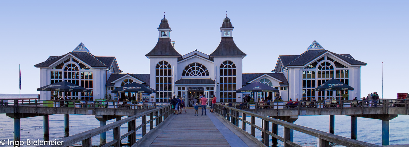 Seebrücke Sellin auf Rügen