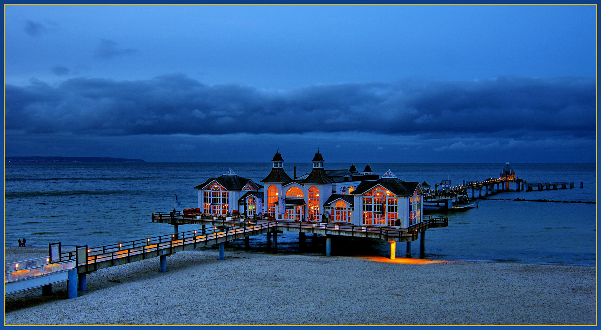 Seebrücke Sellin auf Rügen