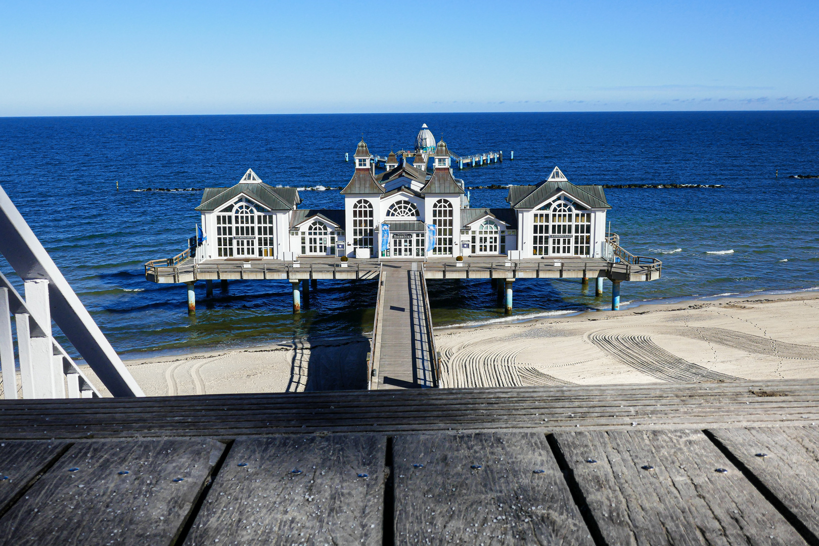 Seebrücke Sellin auf Rügen 