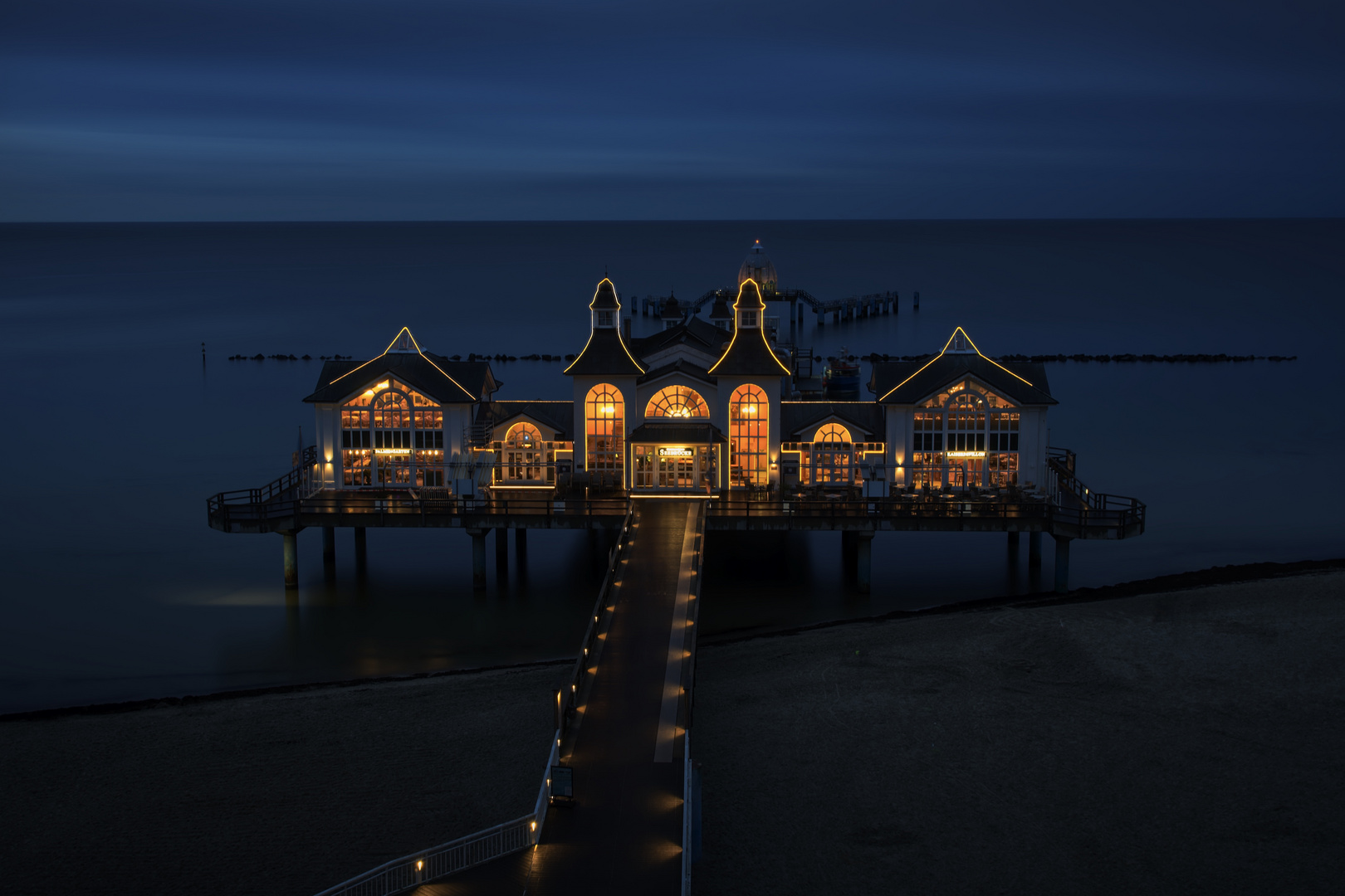 Seebrücke Sellin auf Rügen