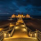 Seebrücke Sellin auf Rügen @night