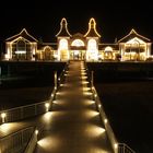 Seebrücke Sellin bei Nacht