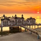 Seebrücke Sellin beim Sonnenaufgang