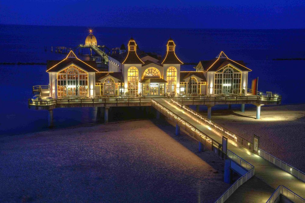 Seebrücke Sellin im April