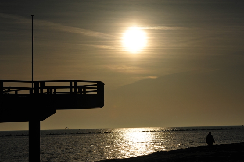 Seebrücke Sellin Sonnenaufgang