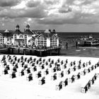 Seebrücke Sellin - Strandkorbparade .....