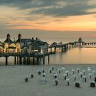 Seebrücke Sellin zum Sonnenaufgang