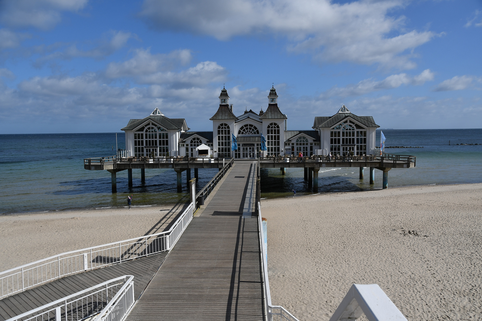 Seebrücke Sellin/Rügen am 14.04.24