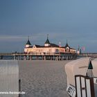 Seebrücke von Ahlbeck (Usedom / Mecklenburg-Vorpommern )