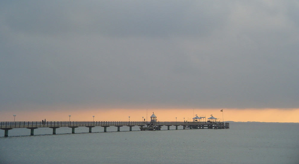 Seebrücke von Grömitz..