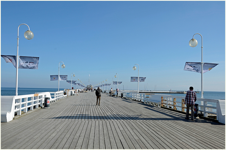 Seebrücke von Zoppot >