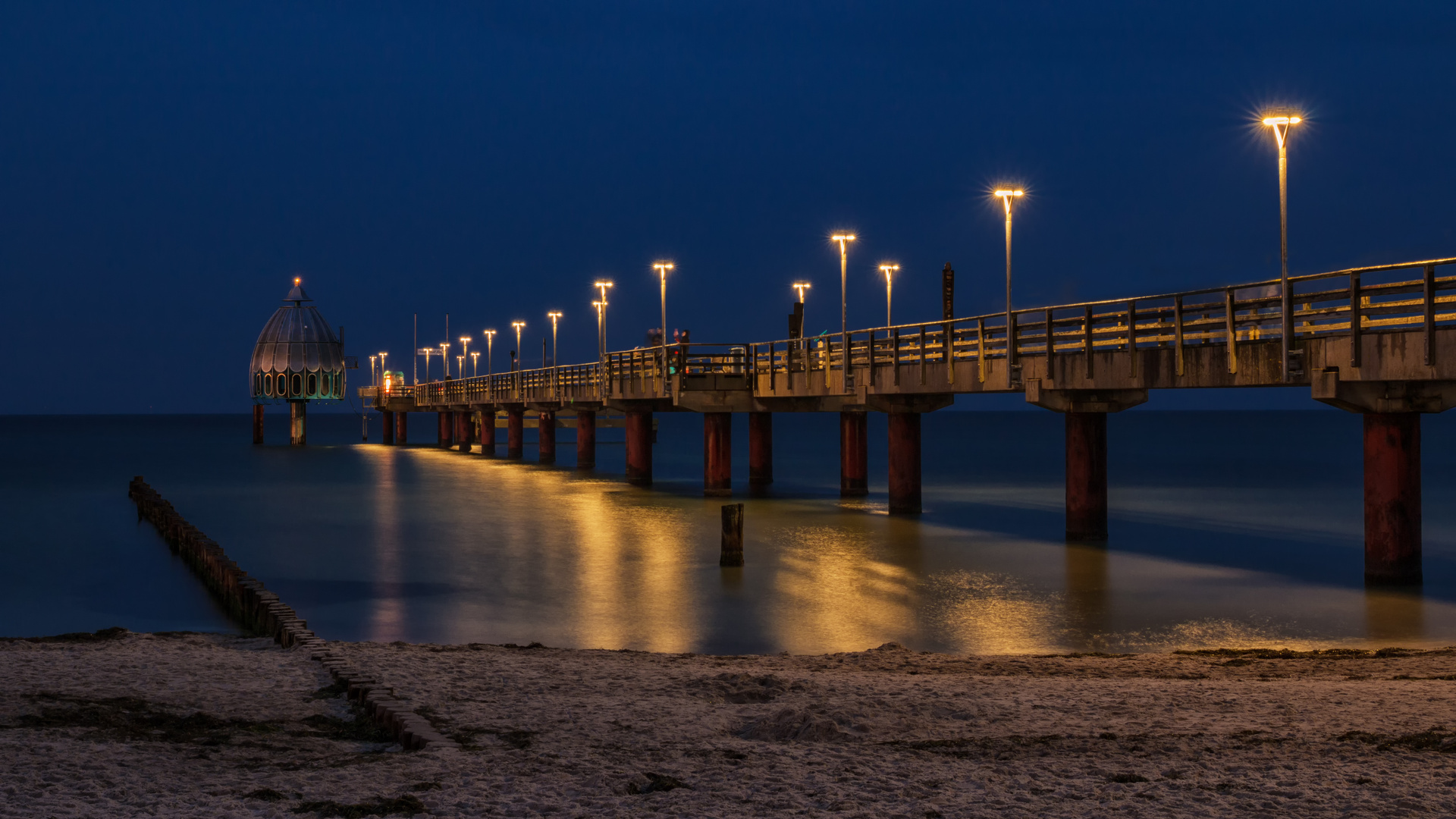 Seebrücke Zingst Foto & auf deutschland, | Bild Bilder europe fotocommunity architektur