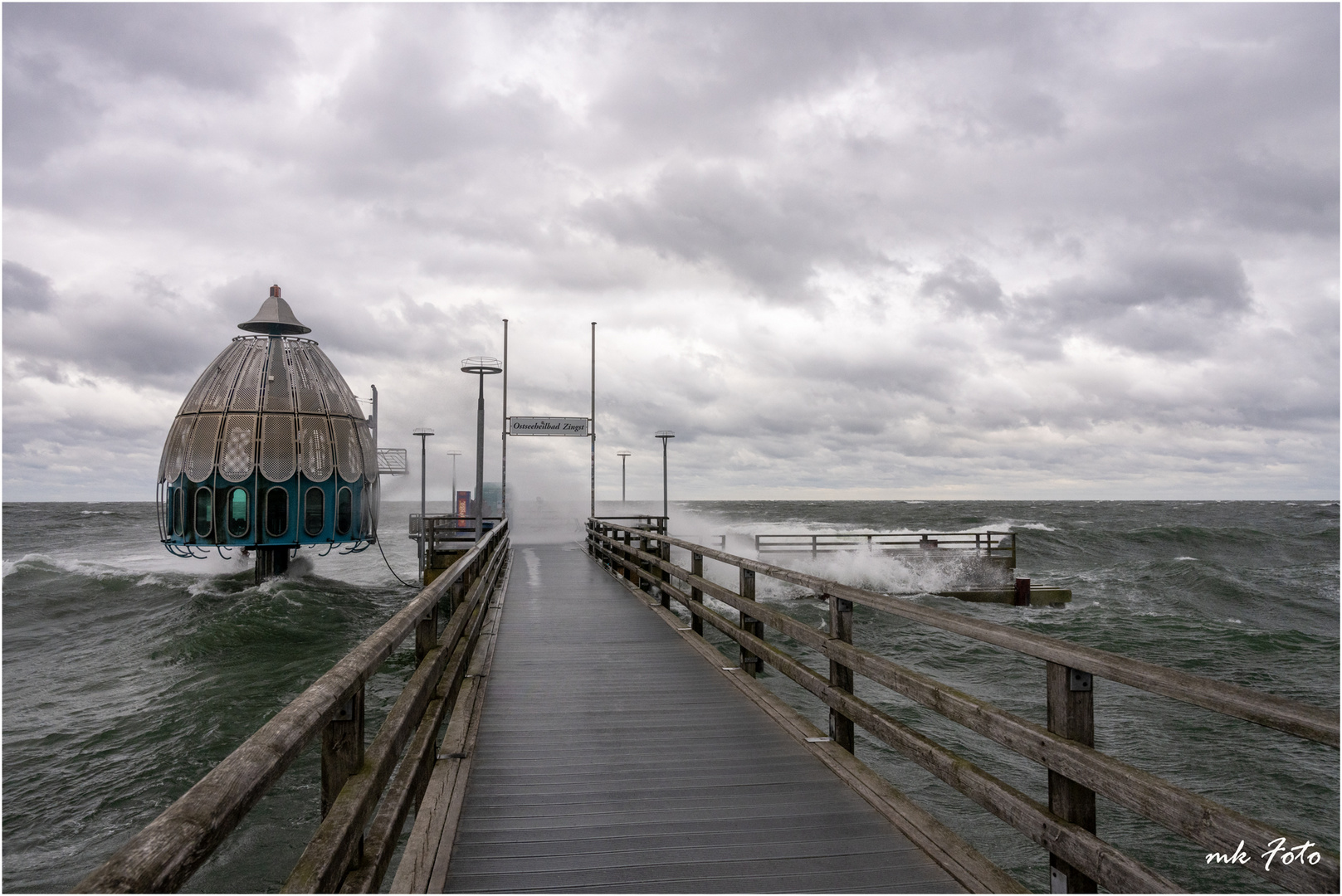 Seebrücke Zingst auf dem Darß