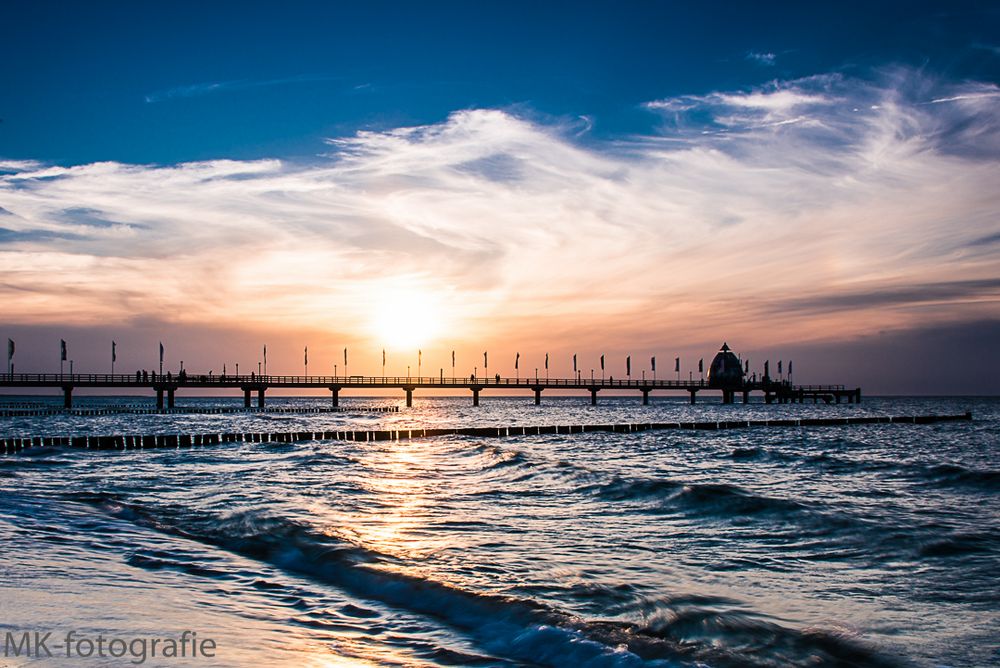 Seebrücke Zingst auf dem Darß