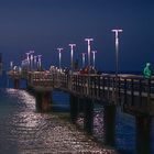 Seebrücke Zingst im Abendlicht