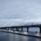 Seebrücke Zingst nach Sonnenuntergang